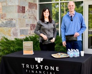 TruStone Financial staff and TruStone Financial Foundation Board members volunteering at the Shred Event