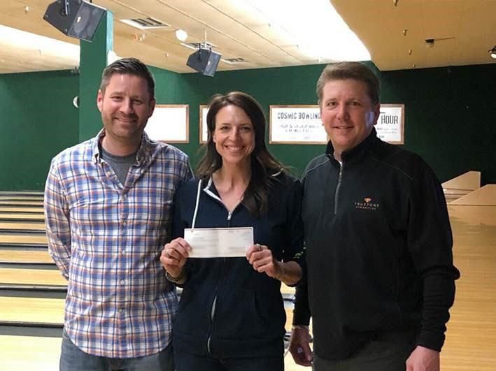 TruStone Financial employees recently raised $9,000 for Junior Achievement of the Upper Midwest.